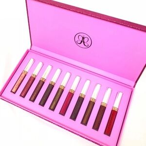 New Anastasia Beverly Hills liquid lipstick Vault 10 colors